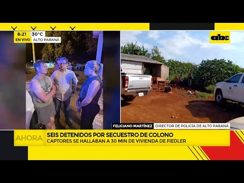 Liberaron a colono brasileño y hay seis detenidos tras allanamiento