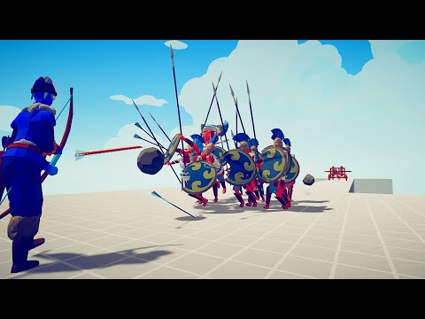 ROMAN BALLISTA & ICE ARCHER VS 12 EVERY UNITS | TABS - Totally Accurate Battle Simulator