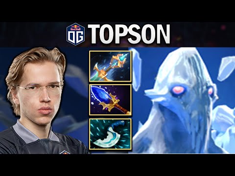 OG.TOPSON ANCIENT APPARITION - TRYING NEW HEROES - DOTA 2 7.25 GAMEPLAY