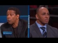 In an exclusive moment on T D  Jakes Show, hear Denzel Washington's emotional advice to a father who