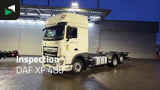 Camion portacontainer DAF XF 480 6X2 BDF Lift+steering Axle Retarder SSC Full Air suspensi | Immagine 4 - Autoline
