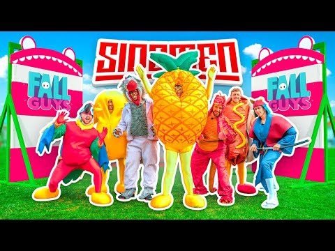 SIDEMEN FALL GUYS IN REAL LIFE
