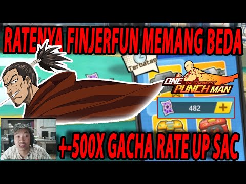 🔥🔥SIAP BUILD SSR+GACHA ATOMIC! HABISKAN 500TIKET UNTUK RATE UP SAC! - ONE PUNCH MAN:The Strongest