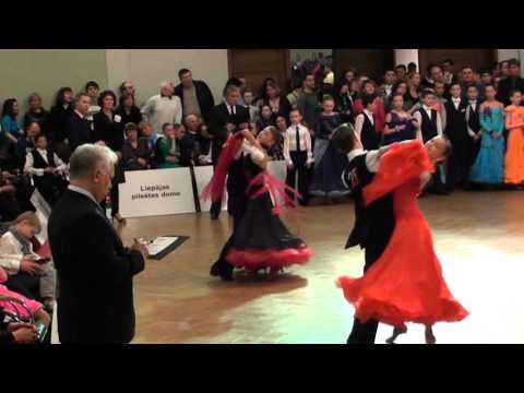 Dzintarlase 2011 Dāvis Naglis - Anna Kozačenko & Justas Skara - Vaida Sialutyte viennese waltz