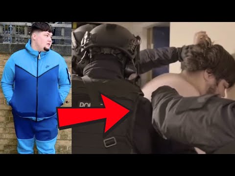 Drillz (51.) von bewaffneter Polizei durchsucht