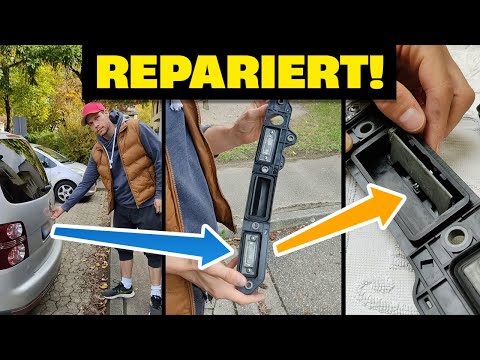 VM Touran – Reparatur, Kofferraum öffnet nicht