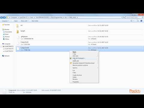 Introduction to Rust Programming Building with Cargo | packtpub com