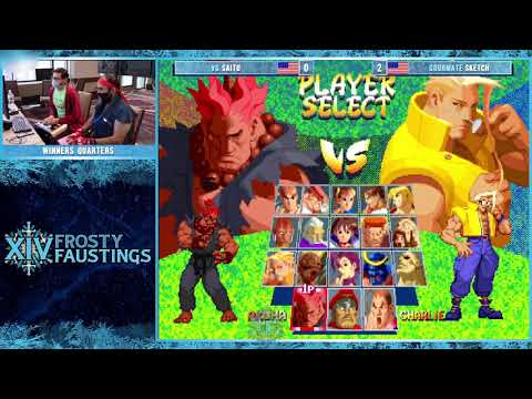 Street Fighter Alpha 2 @ Frosty Faustings XIV 2022 ☆Time Stamped☆