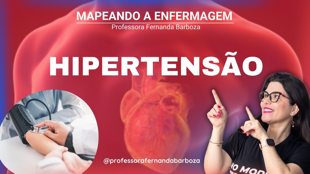 Mapeando a Enfermagem - Hipertensão - com atualizações 2024 - Fernanda Barboza