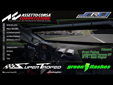 ACC | #08 | SRU - SuperTrofeo Lauf 6 @ Spa (Lamborghini ST) {Logitech G27}