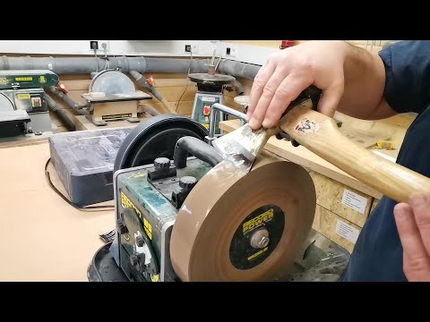 Online Kurs Schleifen - Teil 4 - Axt / Beil schleifen - Einfach für Anfänger