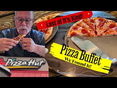 Did We Find the LAST Pizza Hut Buffet Near Virginia Beach? Does it Taste Like We Remember ?