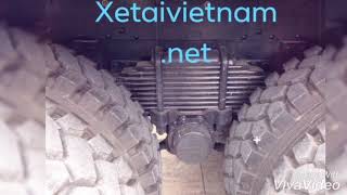 Xe Ben FAW 4 chân máy 340HP mạnh mẽ với màu đen huyền bí được nhập khẩu nguyên chiếc