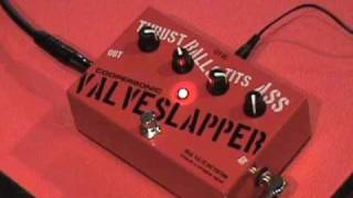 Video thumbnail for Coopersonic Valve Slapper guitar effects pedal demo by gearmanndude