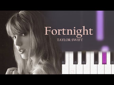 Taylor Swift, Post Malone - Fortnight | Piano Tutorial
