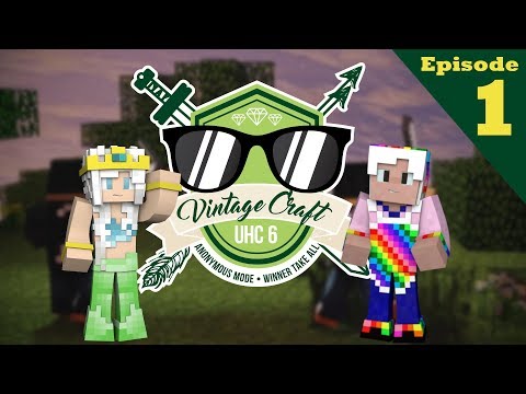 VintageCraft UHC 6 - Episode 1 - Hi Beef!!!