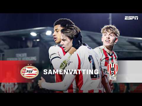Nicolas Verkooijen maakt alweer NUMMER 8⃣ van het seizoen! 🇧🇪 | Samenvatting Jong PSV - TOP Oss