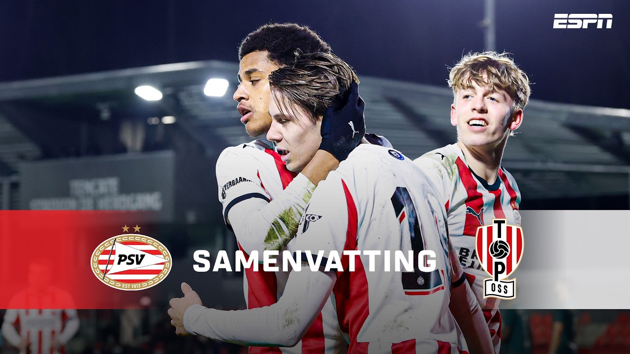 Jong PSV Eindhoven vs TOP Oss Highlights