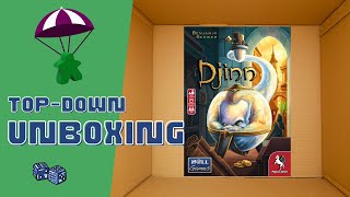 Djinn Board Game Unboxing