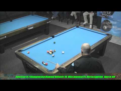 2015 American 14 1 Championship Semi Final Darren Appleton Vs  Mika Immonen