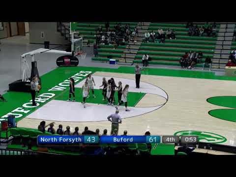 North Forsyth HS Girls vs Buford.  Saturday 11-9 @ 7:00