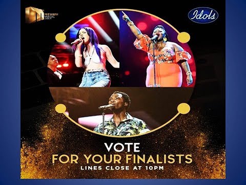 Panic On Idols SA As Viewers Try To Pick Their Top 2 For Finale. Sneziey, Luyolo, Micayla.