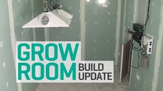 How to build an indoor garden—grow room construction update 2