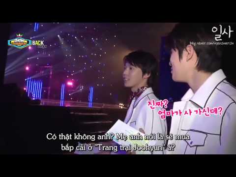 [Vietsub] 150411 Show Champion Backstage - Jaehyun and Doyoung
