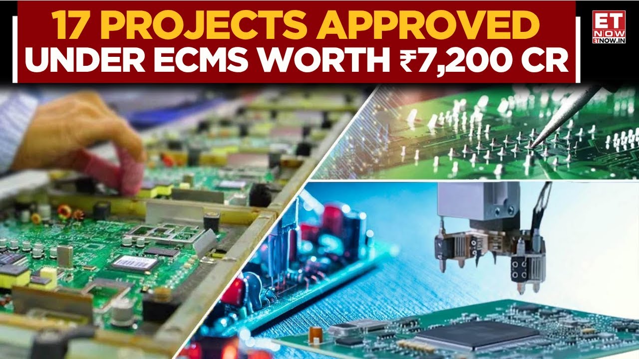 India’s Electronics Big Push: ₹7,200 Cr Boost to Component Manufacturing, 17 Projects Cleared!