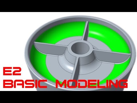 E2 PTC CREO Parametric 3.0 - Basic Modeling 2 Tutorial