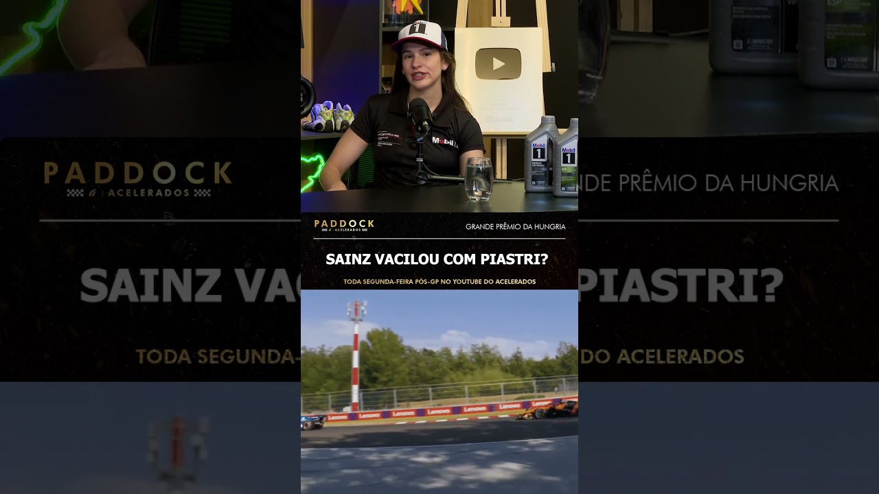 CARLOS SAINZ VACILOU COM PIASTRI? 🤔🏎️🥊