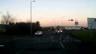 preview picture of video 'Bridgend Taxis Ltd -car camera- Air Ambulance'