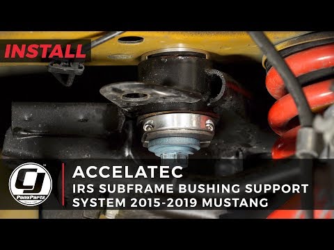 2015-2019 Mustang Install: ACCELATEC IRS Subframe Bushing Support System