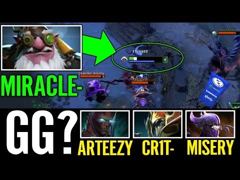 Miracle Sniper God Reaction WHHAT A PLAYER! Carry Best Dota 2