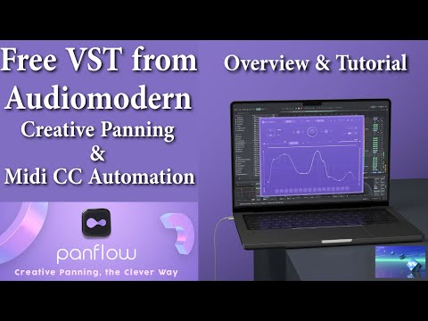 Audiomodern Panflow - Free Creative Panning & Midi CC Generation VST