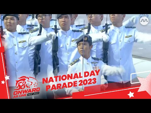 Guard of Honour, Colours march past | National Day 2023 | NDP 2023