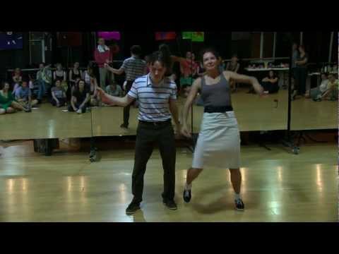 Kseniya Apozyants & Vladimir Ivanov - Lindy Hop JnJ Finals at Crazy Tea Party in Buff