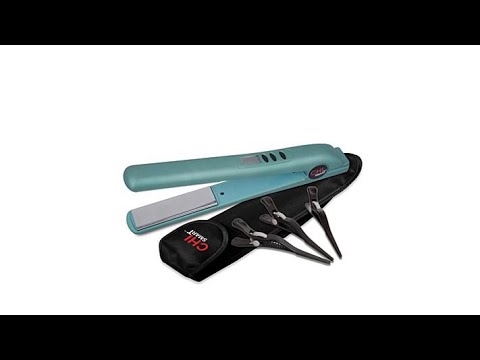 CHI Aqua Smart Titanium Hairstyling Iron with Clips and ...