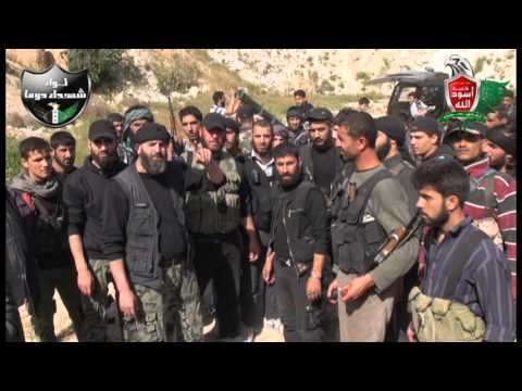 تقرير مرئي عن استهداف مواقع قوات النظام في مدينة دمشق بصواريخ محلية الصنع من قبل لواء شهداء دوما وكتيبة أسود الله