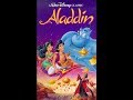 Opening To Aladdin 1993 VHS