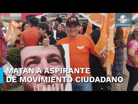 Asesinan a Sergio Hueso, aspirante de Movimiento Ciudadano a alcaldía en Colima