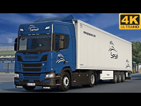 4K | ETS2 1.44 | Promods | Scania NG R410 | Sevilla 🇪🇸 󠁧󠁢󠁳󠁣 - Klagenfurt 🇦🇹