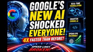 Google Just Unveiled a Faster AI Than Anyone Expected   AI News Update