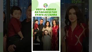 Artis Ussy Sulistiawaty & Andhika Pratama Rayakan Ultah Anaknya di Restoran, Ogah Bergaya Hedon