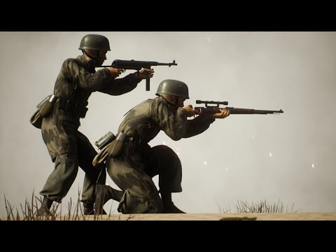 Post Scriptum Fallschirmjäger Shooting Sharp - 4K