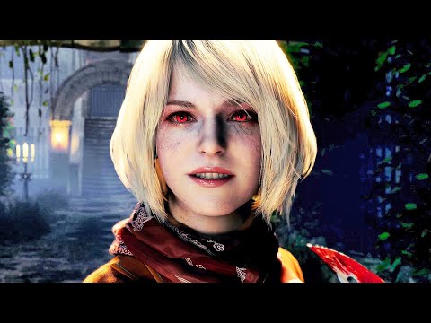 Ashley Gets Possessed and Stabs Leon - Resident Evil 4 Remake