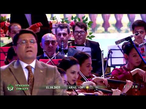 Kerim Ilýasow we Türkmenistanyň döwlet simfoniki orkestri (2025.10.11 - Turkmen owazy) (1080p) 01