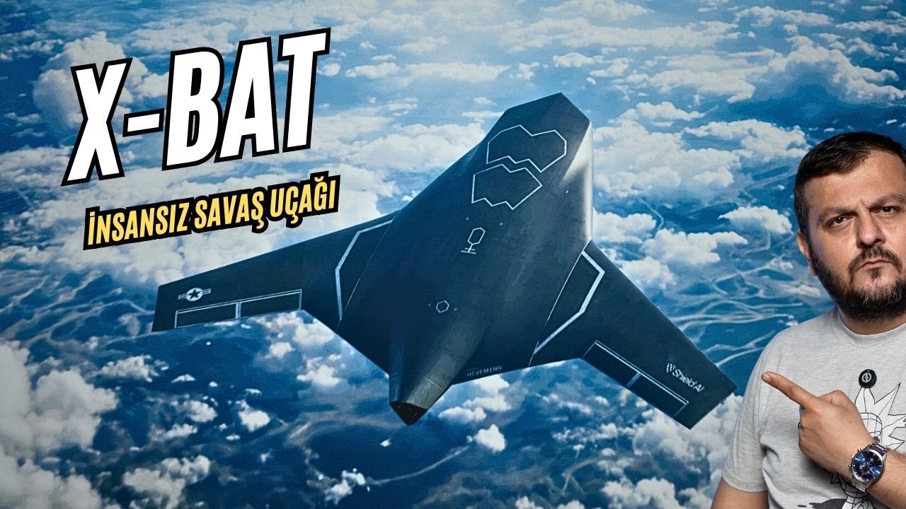 X-BAT Dikey İniş/Kalkış Yapabilen İnsansız Savaş Uçağı