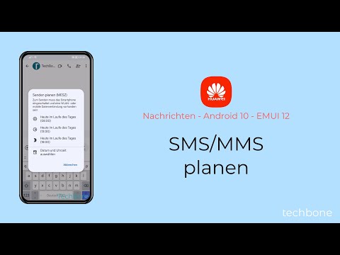 SMS/MMS planen - Huawei [Android 10 - EMUI 12]