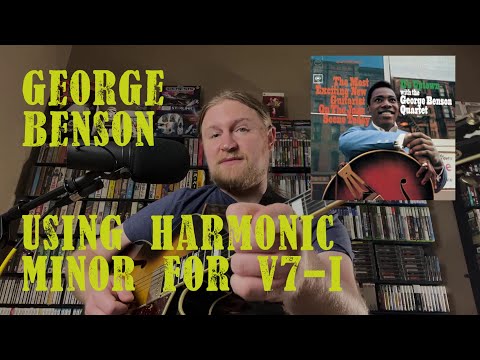 George Benson - How to Use Harmonic Minor For V7-i Progressions | Jazz Rock Guitar Lesson